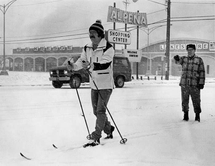 Alpena Shopping Center (Harborside Center) - From Historical Michigan On Facebook